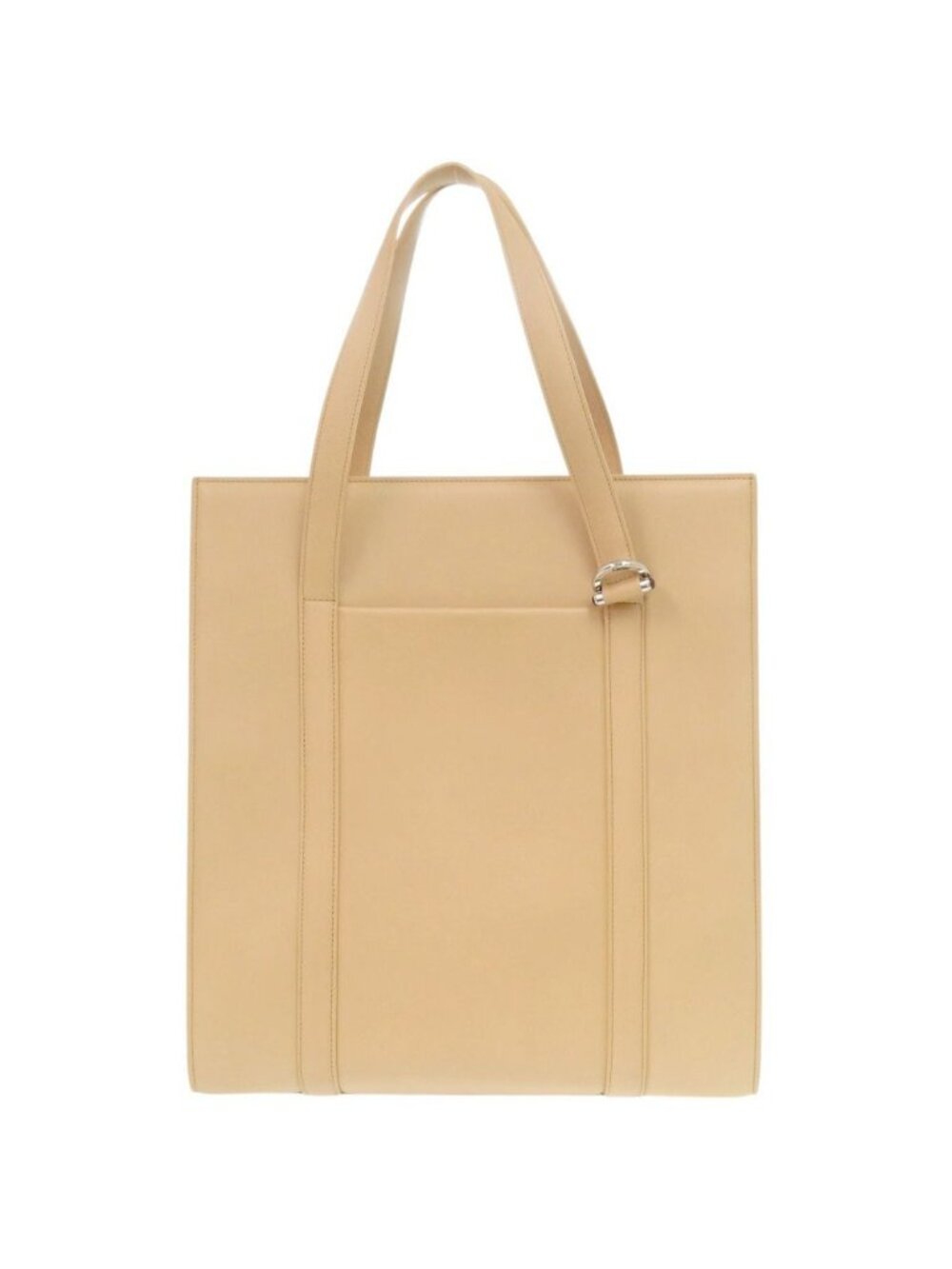 Cartier Cabochon Leather Beige Tote Bag